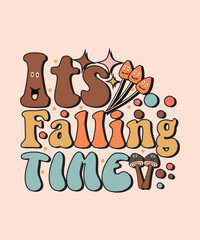 Thanksgiving groovy style typography t-shirt design, Emoji Thanksgiving design, Kawai t-shirt design