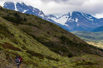 Fototapeta na wymiar Inexplorado Torres del Paine (Sur del Mundo)
