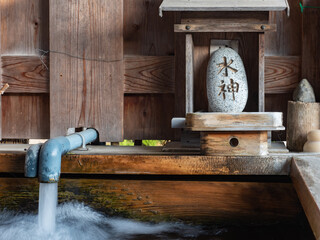 奈良井宿にある水場