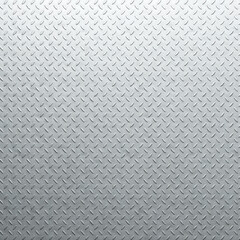 Diamond plate metal background. Brushed metallic texture. 3d rendering - 530503515