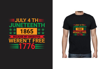 Juneteenth t shirt design