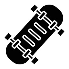 Skateboard Vector Icon which is suitable for commercial work and easily modify or edit it
