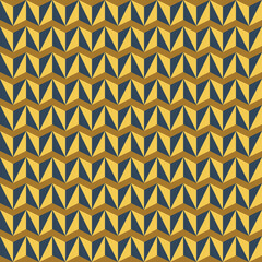 Retro style arrows geometric seamless pattern