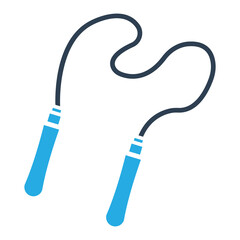 Jumping rope Vector Icon which is suitable for commercial work and easily modify or edit it

