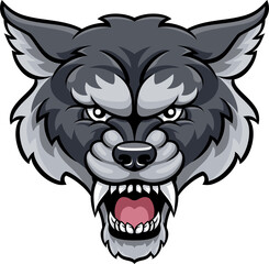 Wolf Sports Mascot