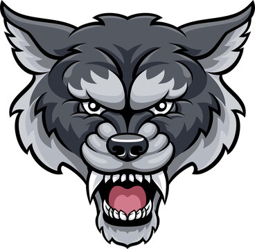 Wolf Sports Mascot