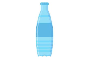 An isolated water bottle, single object. Good for any project.