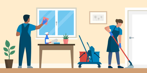 Cleaning and professional disinfection service