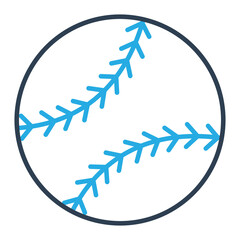 Baseball Vector Icon which is suitable for commercial work and easily modify or edit it
