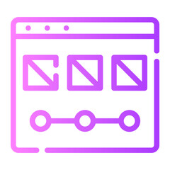 wireframe icon