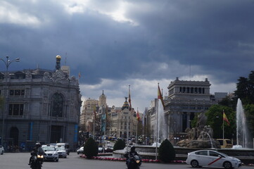 Naklejka premium MADRID ESPAGNE 