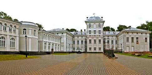 Bulgakov Palace. Zhilichi. Mogilev region. Belarus - obrazy, fototapety, plakaty