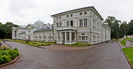 Bulgakov Palace. Zhilichi. Mogilev region. Belarus - obrazy, fototapety, plakaty