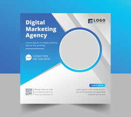 Digital marketing social media post