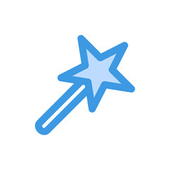 Beauty icon in blue style about camera, use for website mobile app presentation