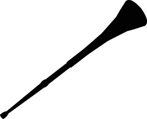 Vuvuzela icon on white background. Vuvuzela trumpet football fan sign. Sport Trumpet symbol. flat style. © theerakit