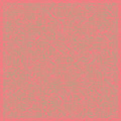 Color truchet tiling connections illustration