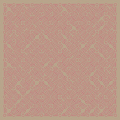 Color truchet tiling connections illustration