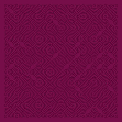 Color truchet tiling connections illustration