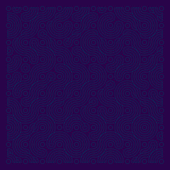 Color truchet tiling connections illustration