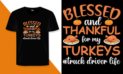 Thanksgiving day T-Shirt Design 