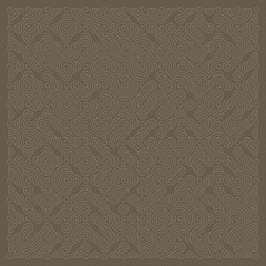 Color truchet tiling connections illustration