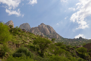 Views of the Jabal Shada Mountain Reserve in the Al Baha region of Saudi Arabia