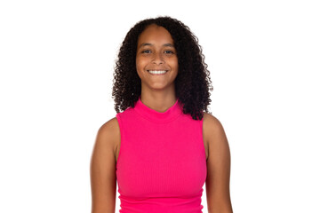 Fototapeta premium Beautiful African-American young girl