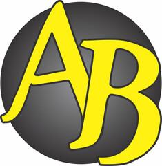 Ab logo design