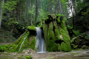 Scenic waterfall in Sarajevo, Bosnia and Herzegovina