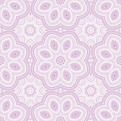 Ottoman ethnic floral vector seamless ornament. Textile print design. Decorative chinese pattern. Wall decor design. Flower and leaves elements texture.