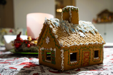 christmas gingerbread house