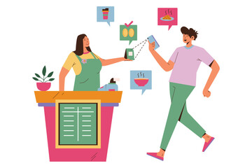 Pay the Bill with Cashless Payment