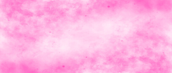 Pink background with space. Fantasy smooth light pink watercolor paper textured. Soft Pink watercolor background for your design, watercolor background concept, vector. 