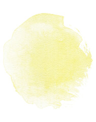 Pastel watercolor paint stain background circle 