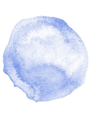 Pastel watercolor paint stain background circle 