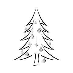 Fir Tree Christmas Element