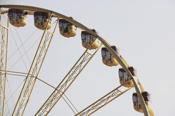 ferris wheel on a sunny day