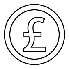 Pound Icon Coin