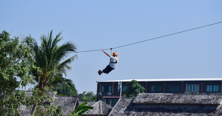 The Jungle Zip File Activity is a challenging and exciting activity.