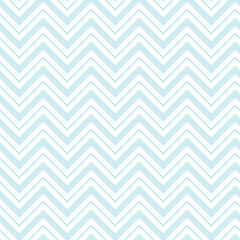 Cute seamless hand-drawn patterns. Stylish modern vector patterns with lines and dots. Funny Infantile Repeating Print- Blue Zigzag
