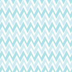 Cute seamless hand-drawn patterns. Stylish modern vector patterns with lines and dots. Funny Infantile Repeating Print- Blue Zigzag