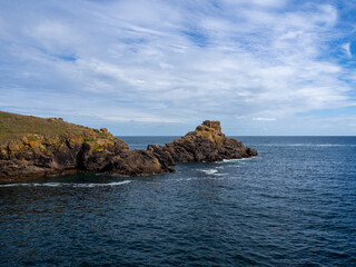 Panoramique, Port de la Meule, Île d'Yeu, Vendée, Pays de la Loire, France