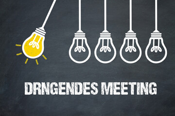 Fototapeta premium dringendes Meeting 