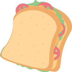 Delicious sandwiches.