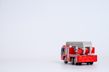 Fototapeta premium ミニカーの消防車