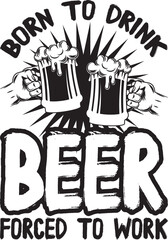 Beer T Shirt Design