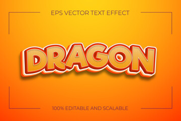 Dragon 3D Text Effect
