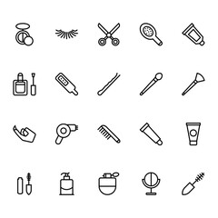 Outline icon for Beauty Cosmetic