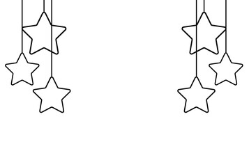 Obraz premium frame of stars